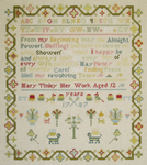 The Mary Tinley Sampler 1787
