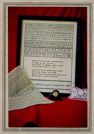 The Sarah Tomlinson Sampler, 1835