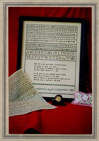 The Sarah Tomlinson Sampler, 1835
