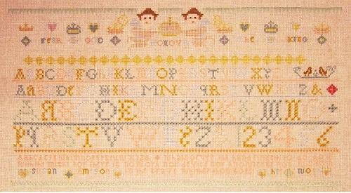 The Susan Ameson Sampler c. 1865