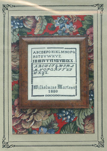The Wilhelmine Martens Sampler