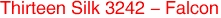 Thirteen Silk 3242 - Falcon