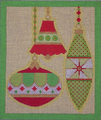 Three Christmas Ornaments