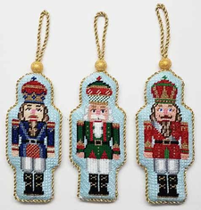 Three Nutcracker Ornaments