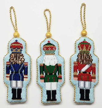 Three Nutcracker Ornaments