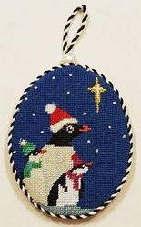 Three Penguins Ornament
