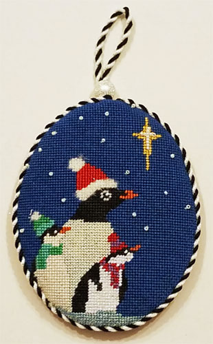 Three Penguins Ornament