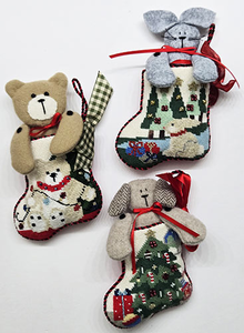 Three Socks w/critters