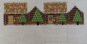 Tootsie Roll Log Cabin