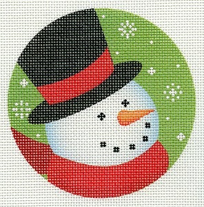 Traditional Top Hat Snowman