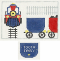 Train Tooth Fairy Pillow