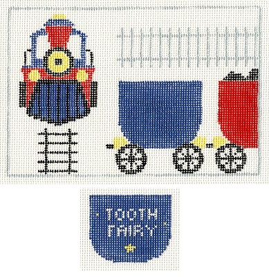 Train Tooth Fairy Pillow