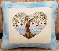 Tree Heart Pillow