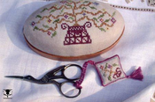 Tree of Life Pincushion and Scissor Fob