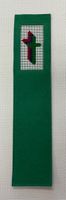 Tri-Crosses Ultra-Suede Bookmark