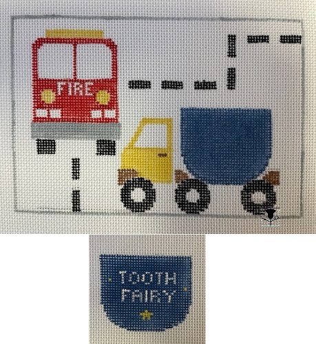 Trucks Toothfairy Pillow
