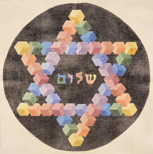Tumbling Blocks Star of David