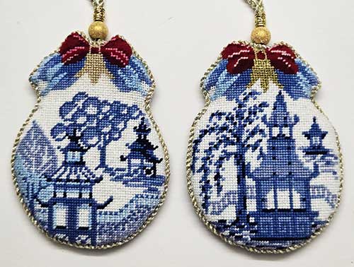 Two Chinoiserie Pears