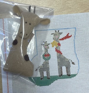 Two Giraffes Mini Sock
