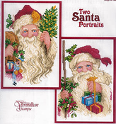 Two Santa Portraits