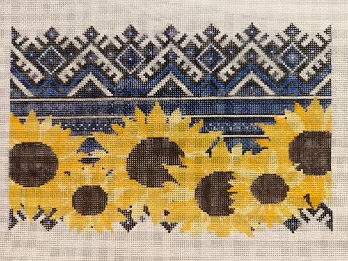 Ukrainian Embroidery and Flowers