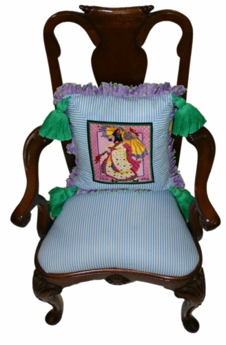 Umbrella Girl Chair Back