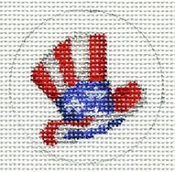 Uncle Sam Hat Mini Round