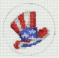 Uncle Sam Hat Mini Round