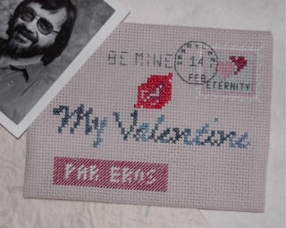 Valentine Embroidered Envelope