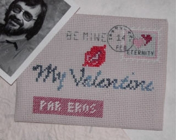 Valentine Embroidered Envelope