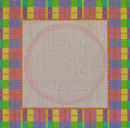 Vibrant Plaid Tooth Fairy Pillow