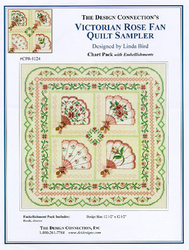 Victorian Rose Fan Quilt Sampler