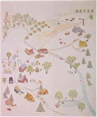 Village And Farm