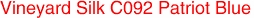Vineyard Silk C092 Patriot Blue
