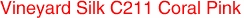 Vineyard Silk C211 Coral Pink