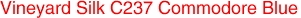 Vineyard Silk C237 Commodore Blue
