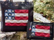 Waving Flag Tote & Clutch