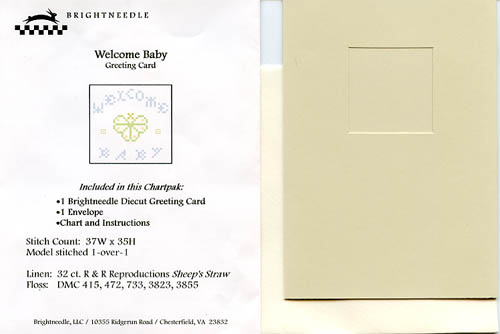 Welcome Baby Greeting Card