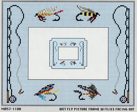 Wet Fly Picture Frame Out-Horiz.