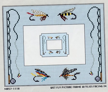 Wet Fly Picture Frame In-Horiz.