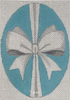 White Bow Oval