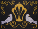 White Doves and Crown