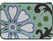 White Heart Floral Purse