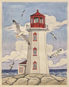 White Lighthouse