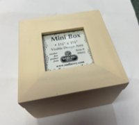 Whitewash Mini Box