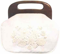 White On White Bermuda Bag