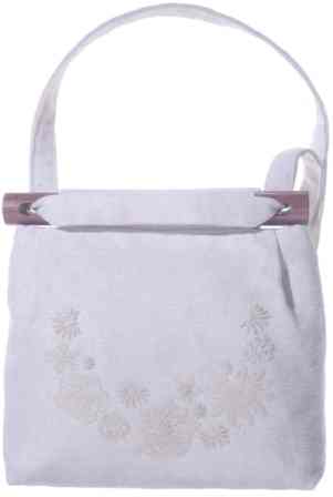 White On White Shoulder Bag