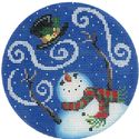 Wind Swirl Hat Snowman