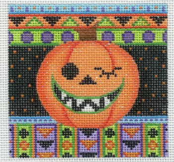 Winking Pumpkin