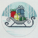 Winter Scene Sleigh